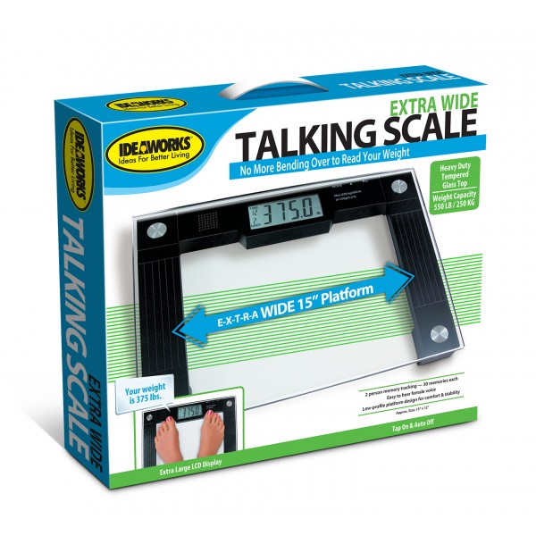 North American JB5824 Extra Wide Talking Scale LCD Screen