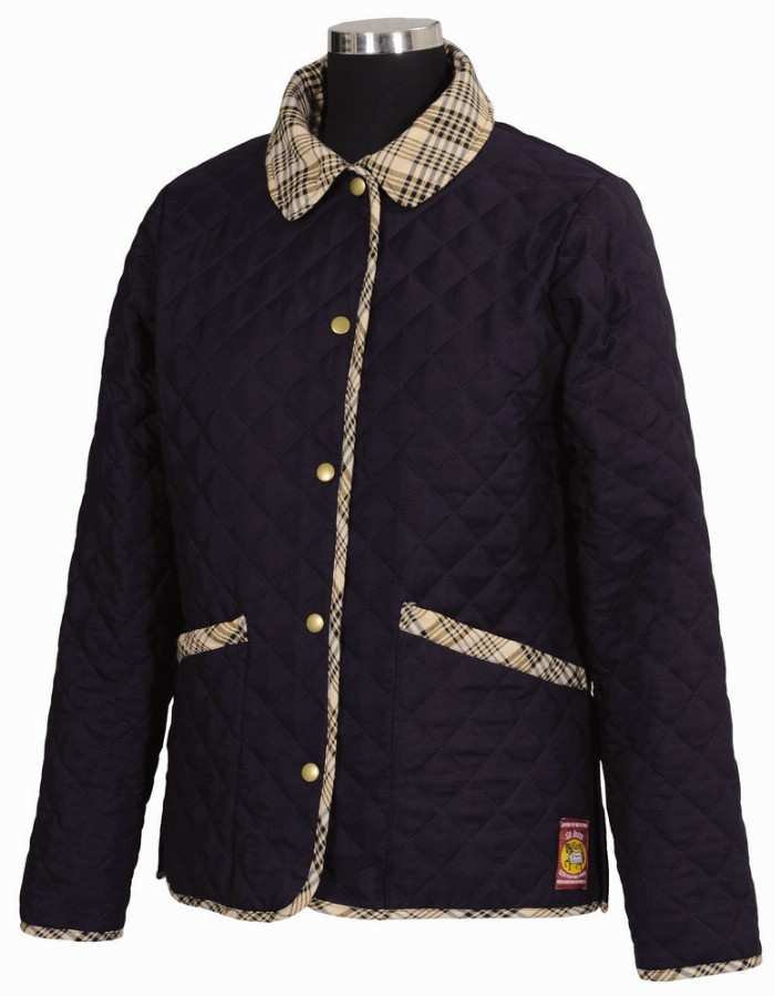 5/A Baker Ladies Country Quilted Jacket X-Small Navy
