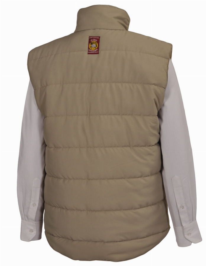 5/A Baker Ladies Country Quilted Vest - 3XL Fog
