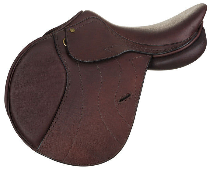 Henri De Rivel Laureate Leather IGP Saddle - 18.5 Oakbark