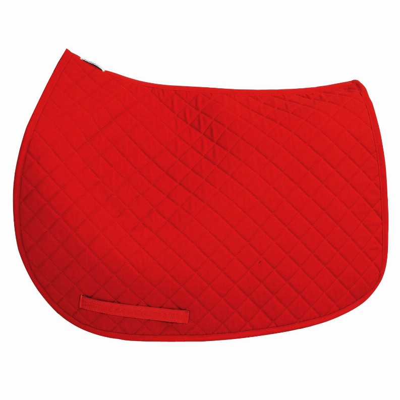 TuffRider Basic All Purpose Saddle Pad Red