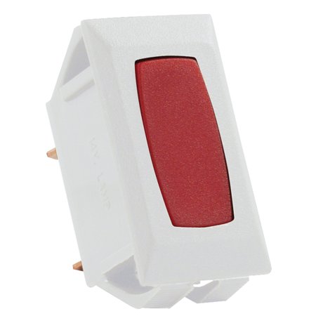 12V Indicator Light For Switch, Red/White