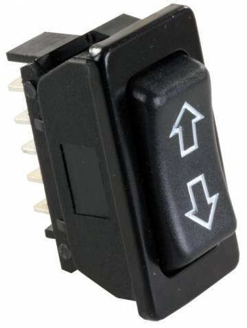12V Furniture Switch, Black(Used For Electric Reclining Chairs And Sofas)
