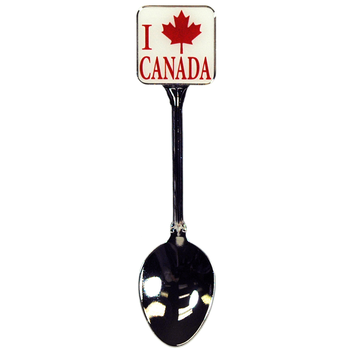 Canada Souvenir Spoon 89986JE I Heart Canada Maple Leaf Collector Spoon Memorabilia Demitasse Tea Collectible
