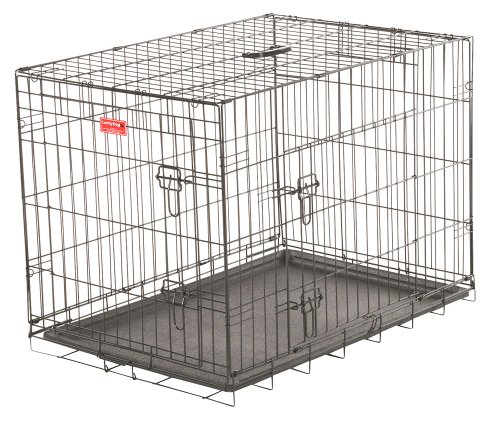 24"L Lucky Dog Training Crate, 2-Dr