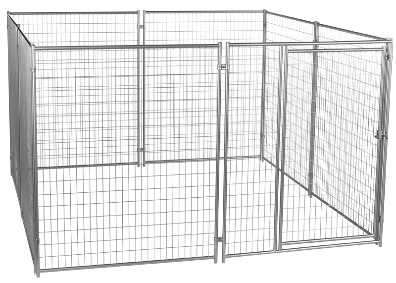 Lucky Dog 6'H x 10'W x 10'L Modular Welded Wire Kennel kit