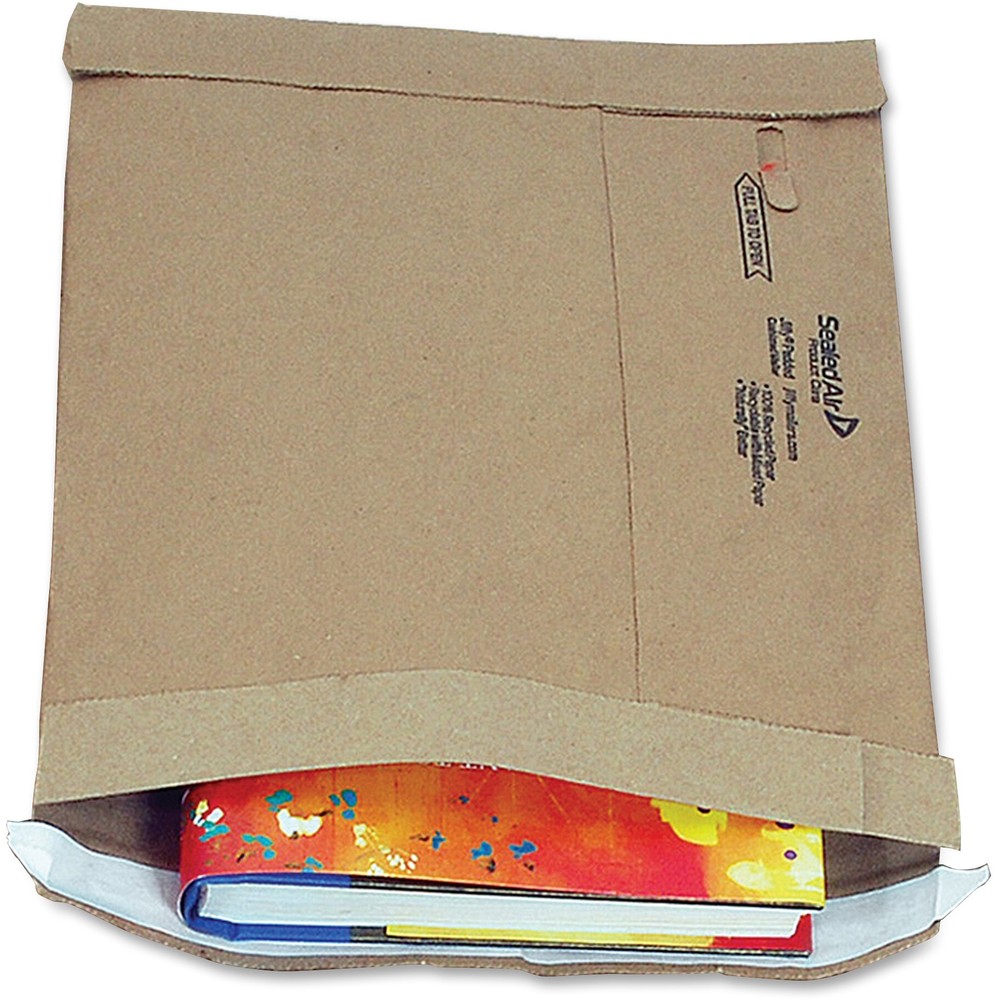 Jiffy Mailer Jiffy Heavy-duty Kraft Self-seal Mailer - Multipurpose - #6 - 12 1/2" Width x 19" Length - Self-sealing Flap - Kraf