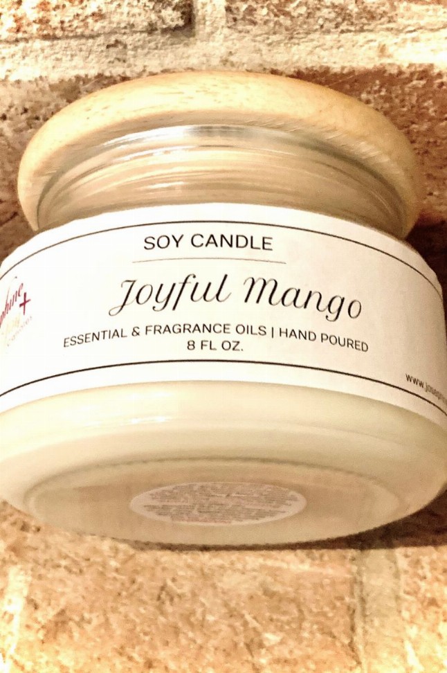 Joyful Mango Soy Candle