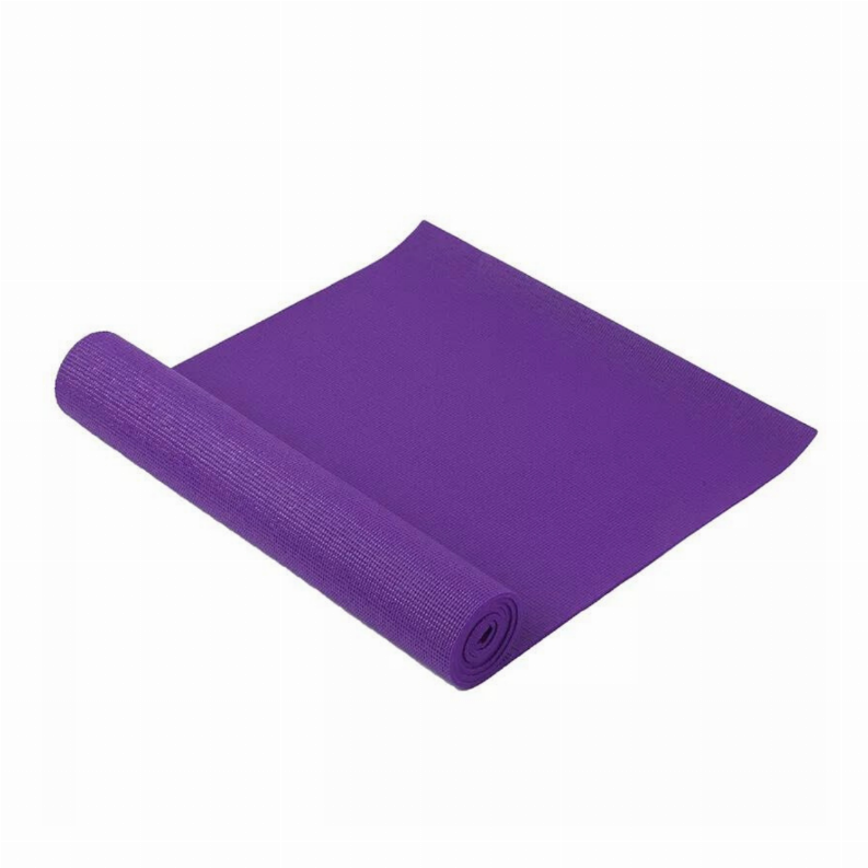 Performance Yoga Mat with Carrying Straps - Purple