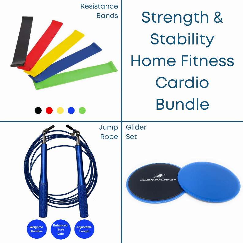 Strength & Stability Home Fitness Cardio Bundle