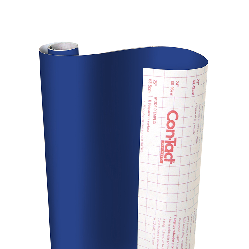Creative Covering Adhesive Covering, Royal Blue, 18" x 16 ft