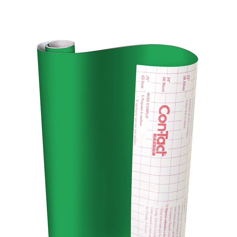 Creative Covering Adhesive Covering, Green, 18" x 16 ft