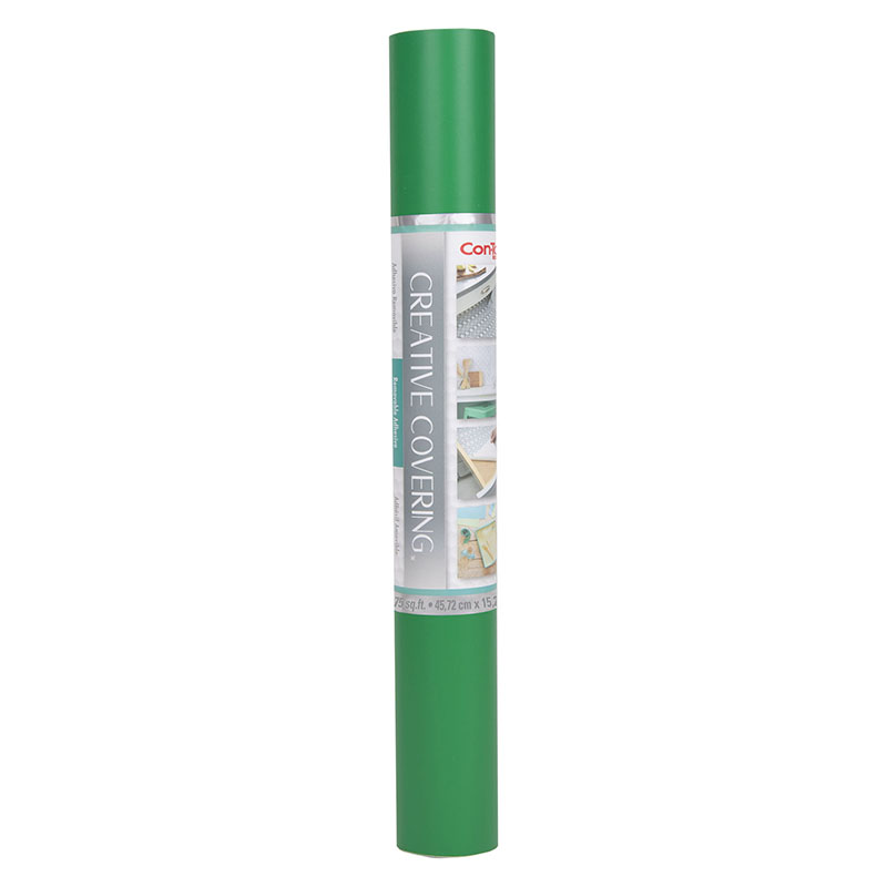 Creative Covering Adhesive Covering, Green, 18" x 50 ft
