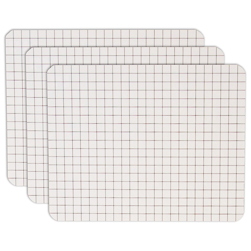Rectangular Adhesive Graph Replacement Sheets, 6 Per Pack, 3 Packs
