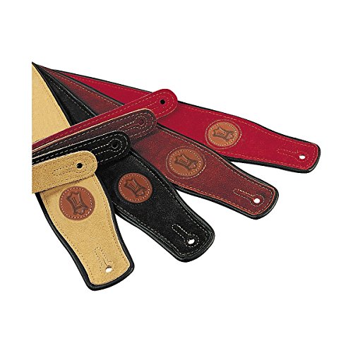 Levy's Leathers Suede Leather Guitar Strap, Brown