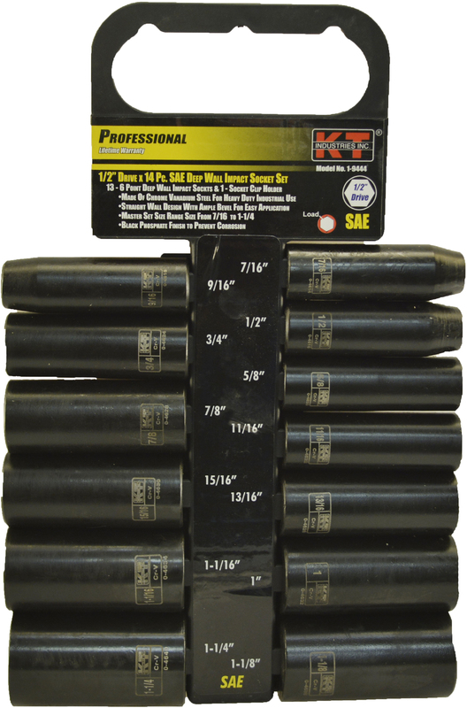 1-9444 1/2Dr Impact Socket Set