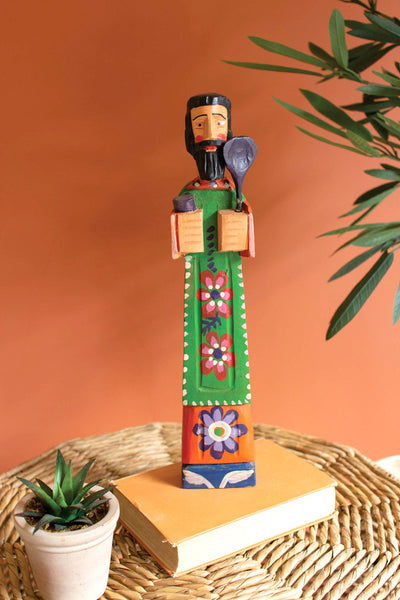 Painted Wooden St. Pascual