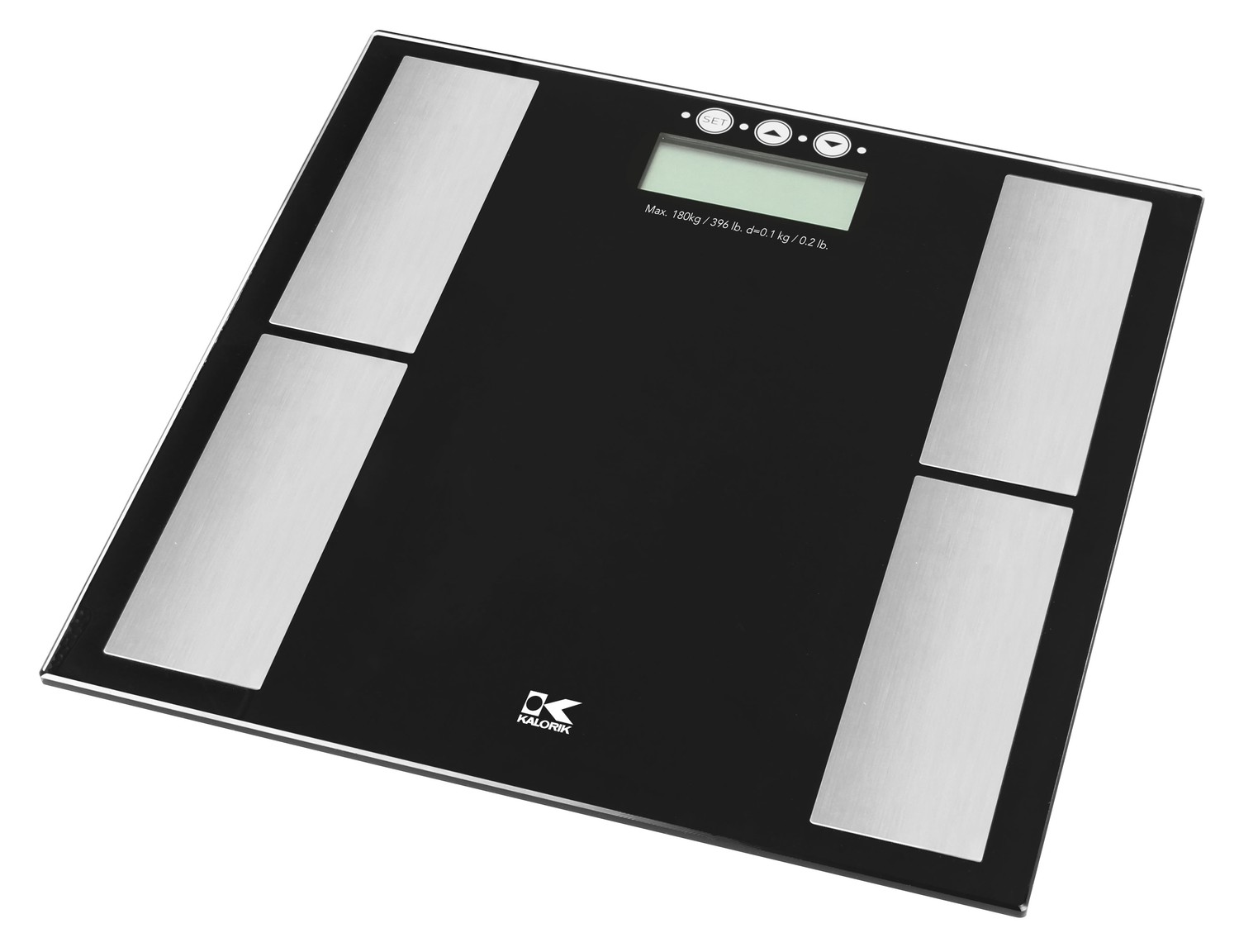 Kalorik Black Electronic Body Fat Scale