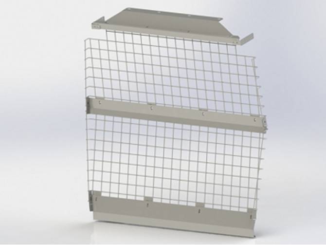 15-15 TRANSIT CONNECT WIRE MESH PARTITION