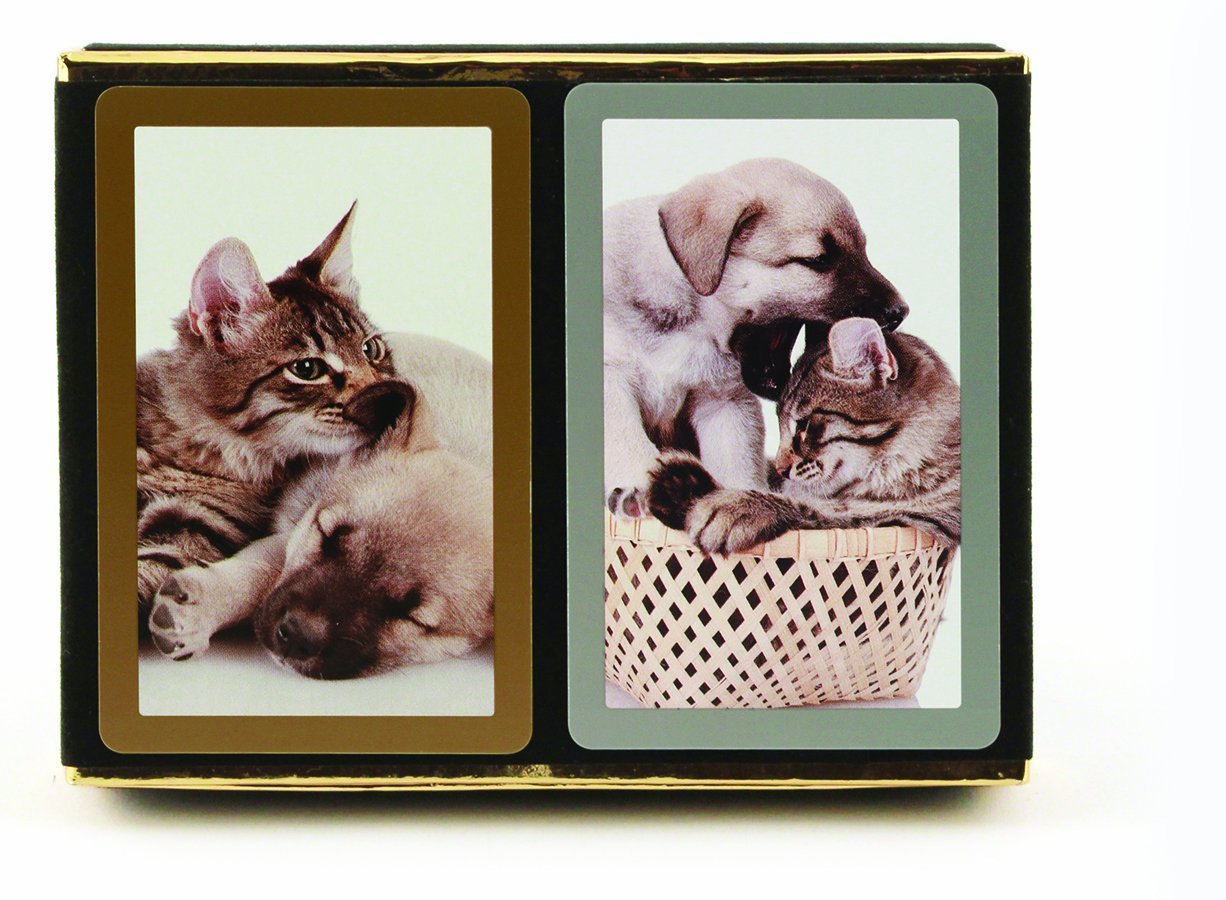 Cat and Dog, Jumbo Index 2-Deck Set