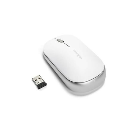 White SureTrack Wireless Mouse