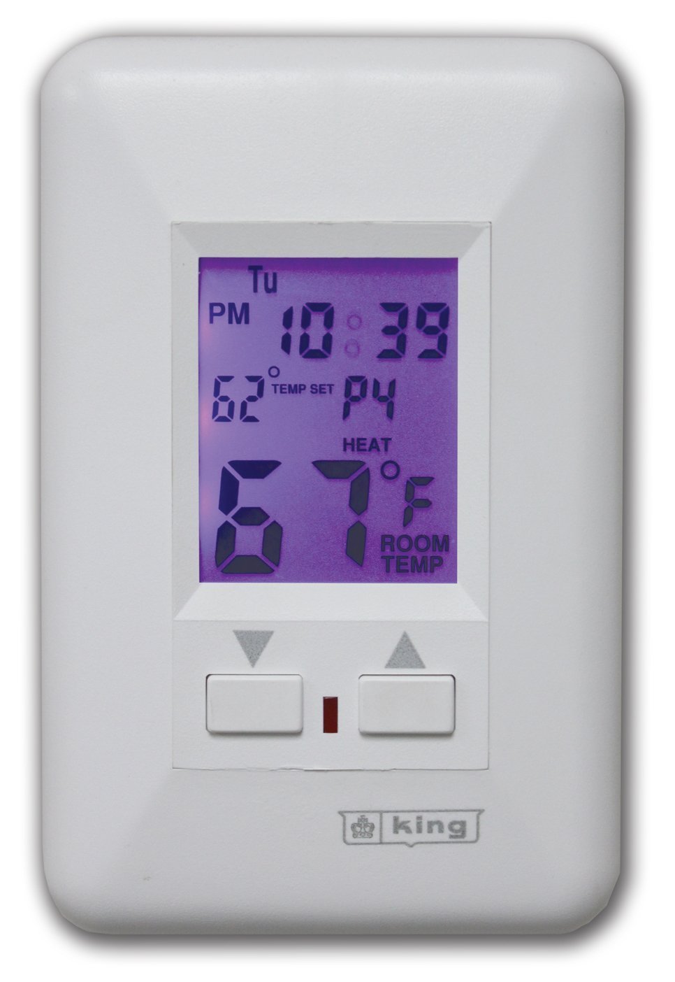 Thermostat Electronic Programmable 208/240V 22A Sp Retail Pkg