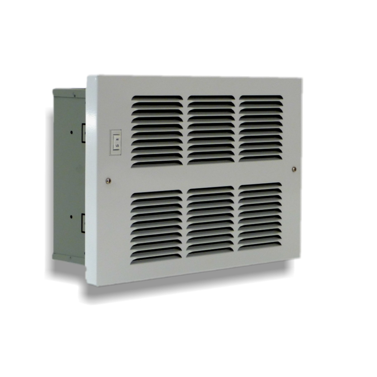 Hydronic Wall Heater Sm 2500/3600 Btu W/Aqua Sw & Fan Sw White