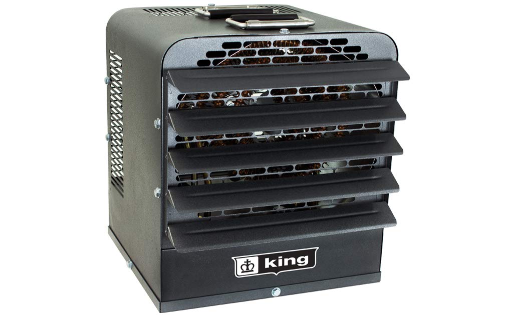 King Electric PKB-FM Industrial Portable Unit Heater w/Thermostat & Fan Only Switch, 5KW / 240V / 3-PH