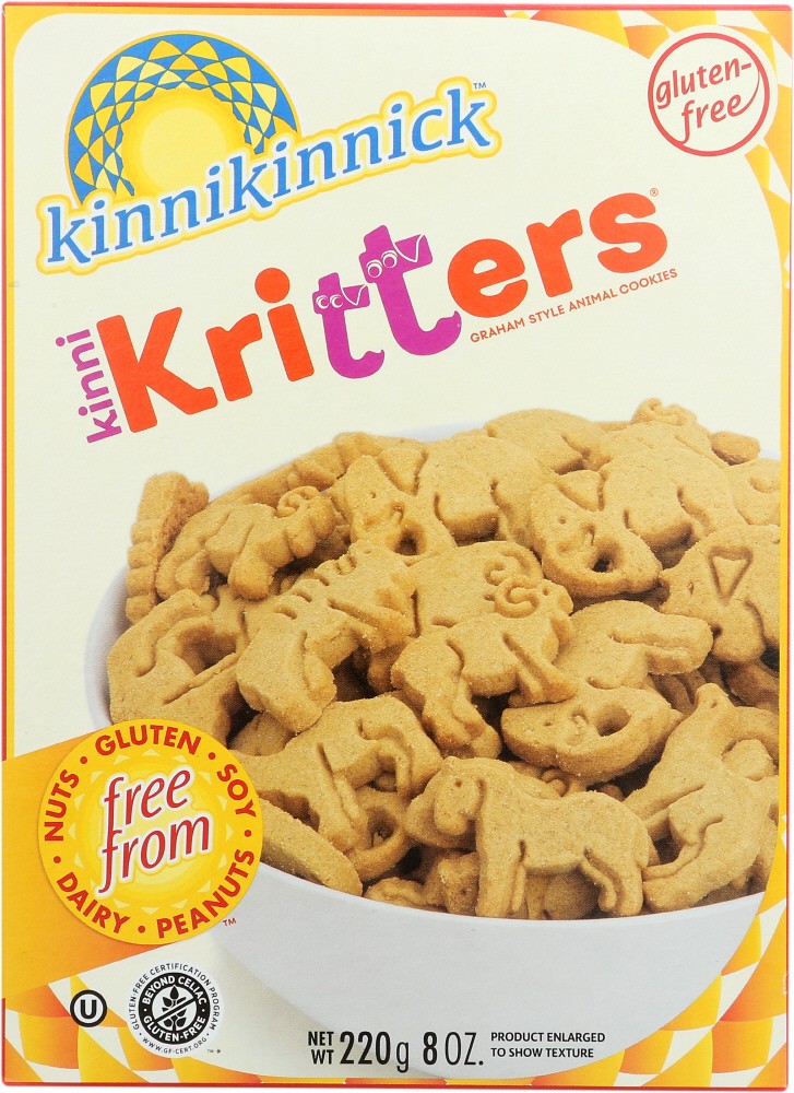 Kinnikinnick Foods Kritters Grm Ckies (6x8OZ )