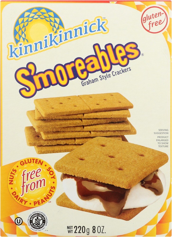 Kinnikinnick S'moreable Graham Cracker (6x8 Oz)