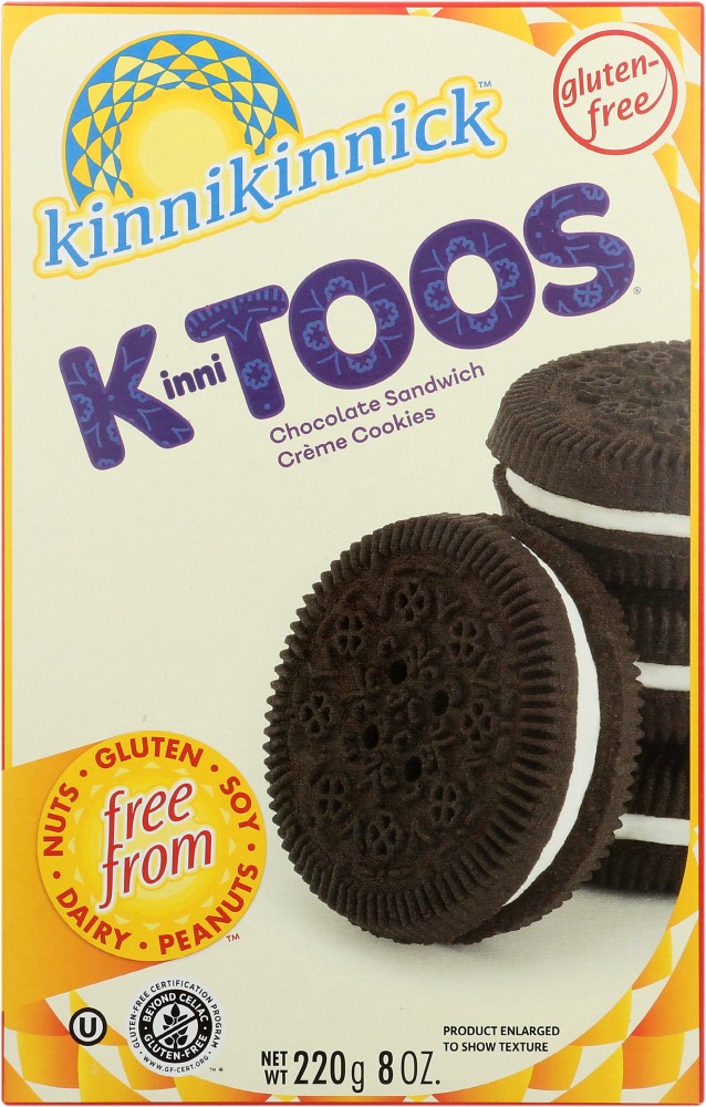 Kinnikinnick Foods Itoos Chocolate Creme Cookie (6x8OZ )