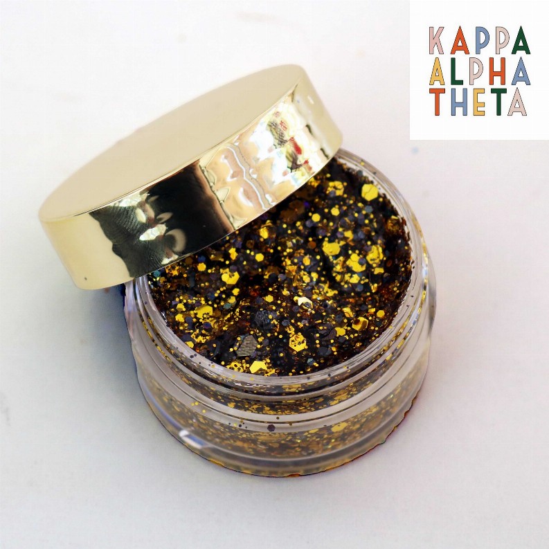 Tinsel Face Glitter - Kappa Alpha Theta