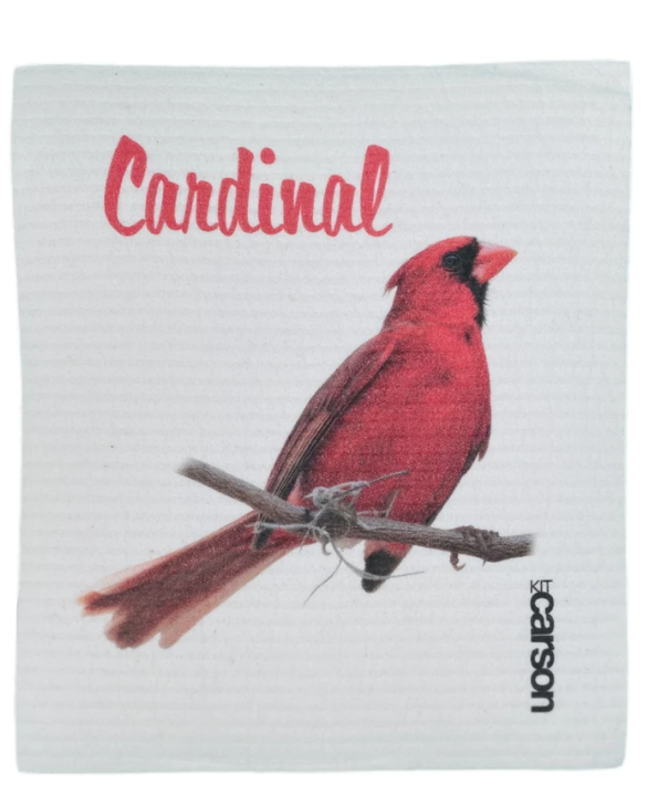 Cardinal Male Swedish Dishcloths