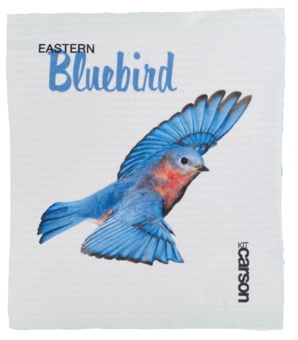 Eastern Bluebird Swedish Dishcloths