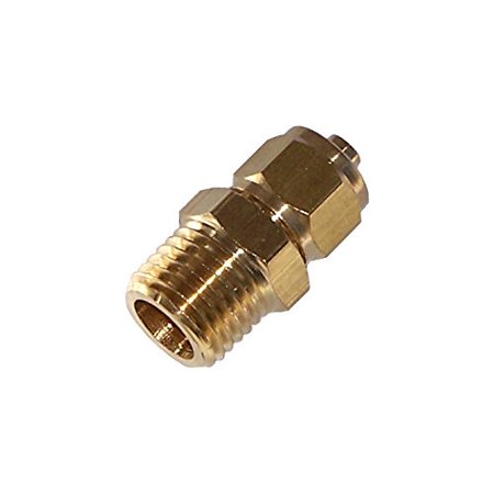 1/4IN M NPT COMPRESSION FITTING FOR 1/4IN O.D. TUBE