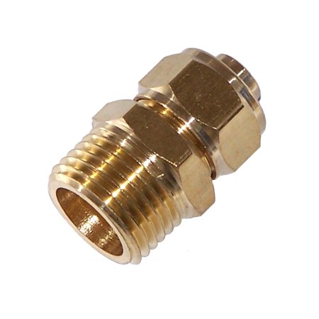 1/2IN M NPT COMPRESSION FITTING FOR 1/2IN O.D. TUBE