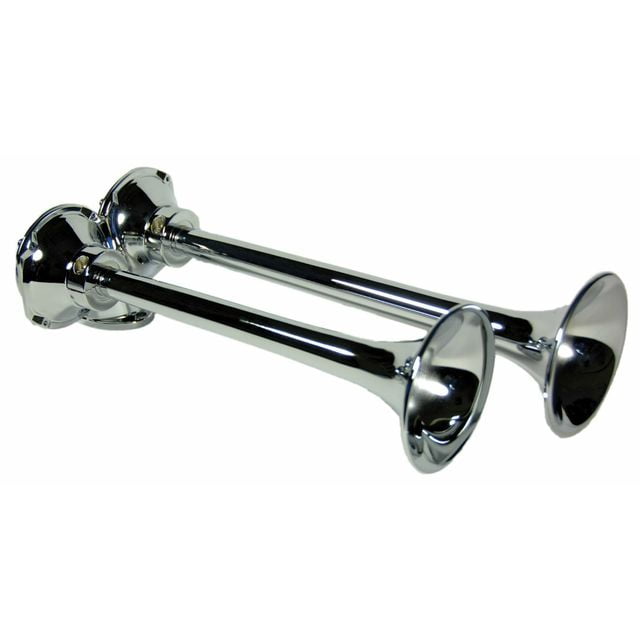 CHROME PLATED DUAL ROOF MOUNT HORN