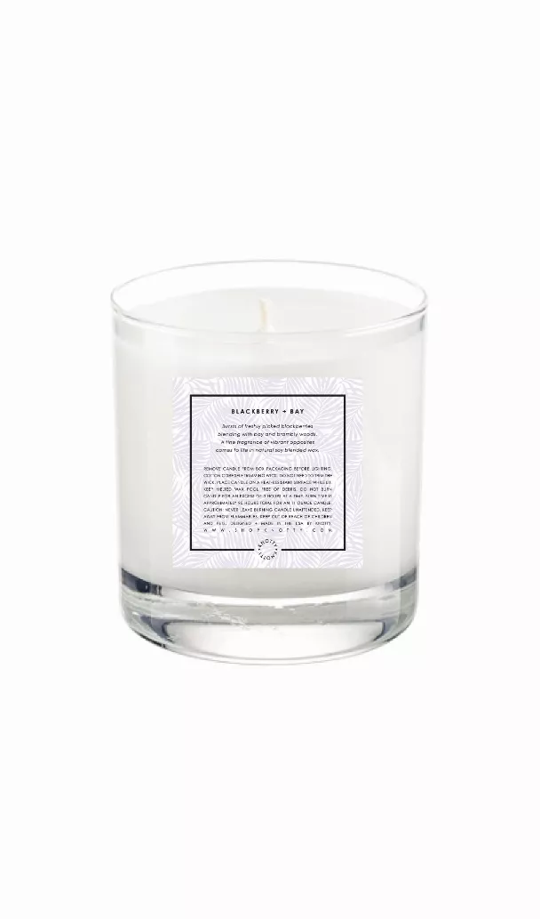 11 oz. Soy Candle - One Size Blackberry + Bay