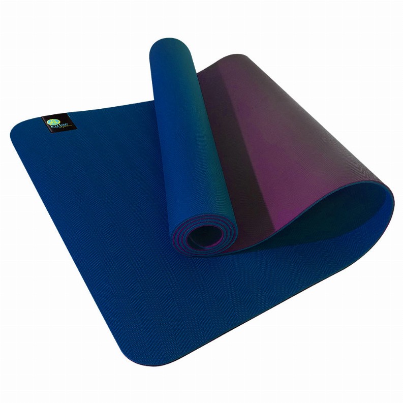 tpECOmat Ultra Yoga Mat - Blueberry / Merlot
