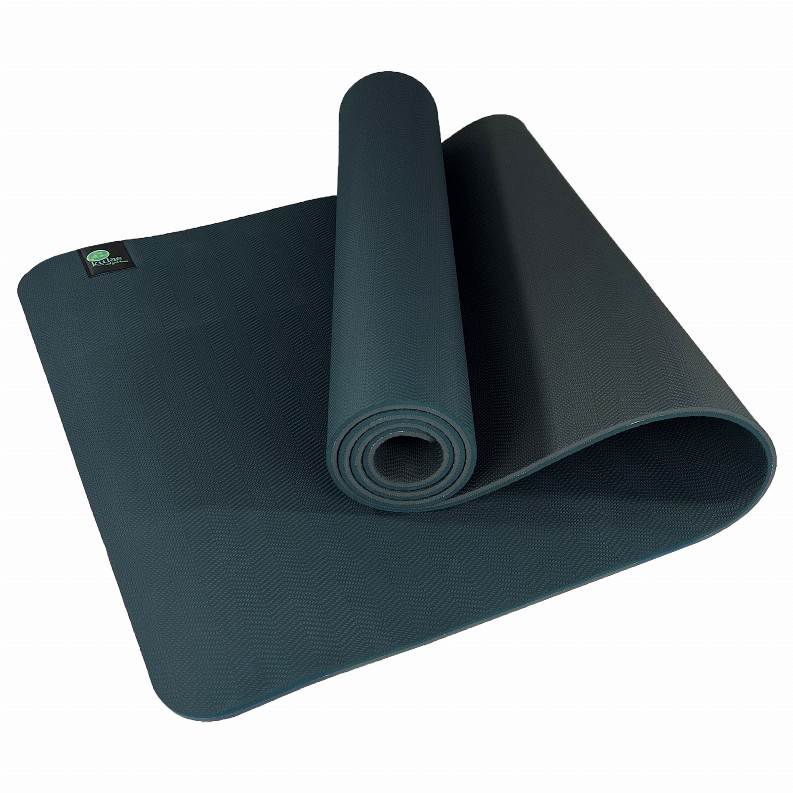 tpECOmat Ultra Yoga Mat - Bohemian Blue/Cool Gray