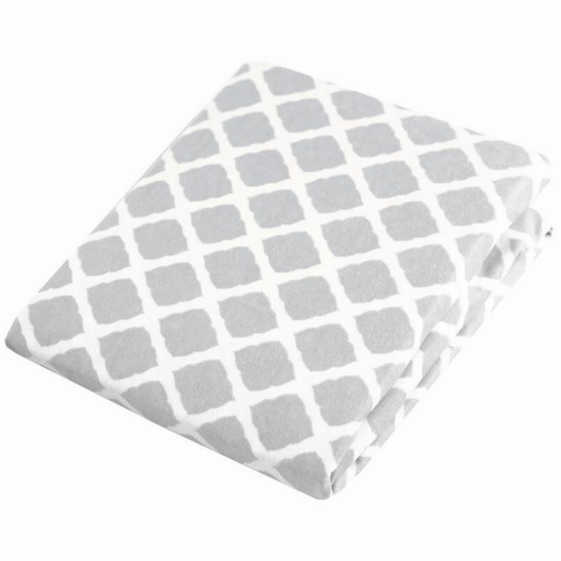 Change Pad Fitted Sheet - Grey Lattice
