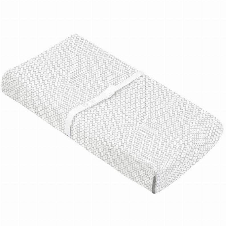 Change Pad Fitted Sheet - W/Gry Ornament