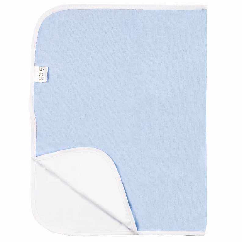 Deluxe Baby Changing Pad - Blue Solid