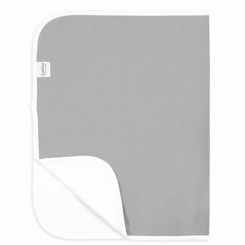 Deluxe Baby Changing Pad - Gray Solid