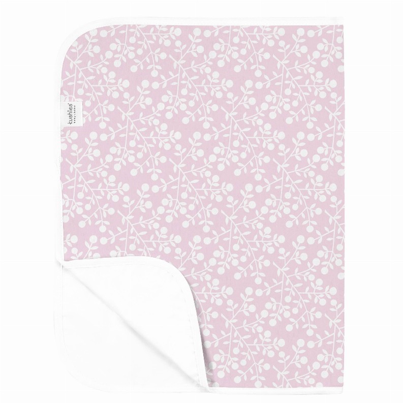 Deluxe Baby Changing Pad - Pink Berries