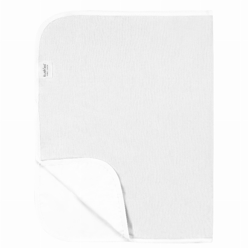 Deluxe Baby Changing Pad - White Solid