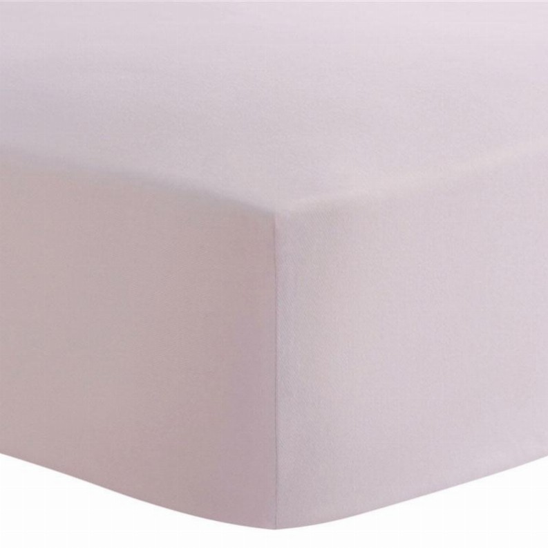 Org.Interlock Fitted Crib Sheets - Pink