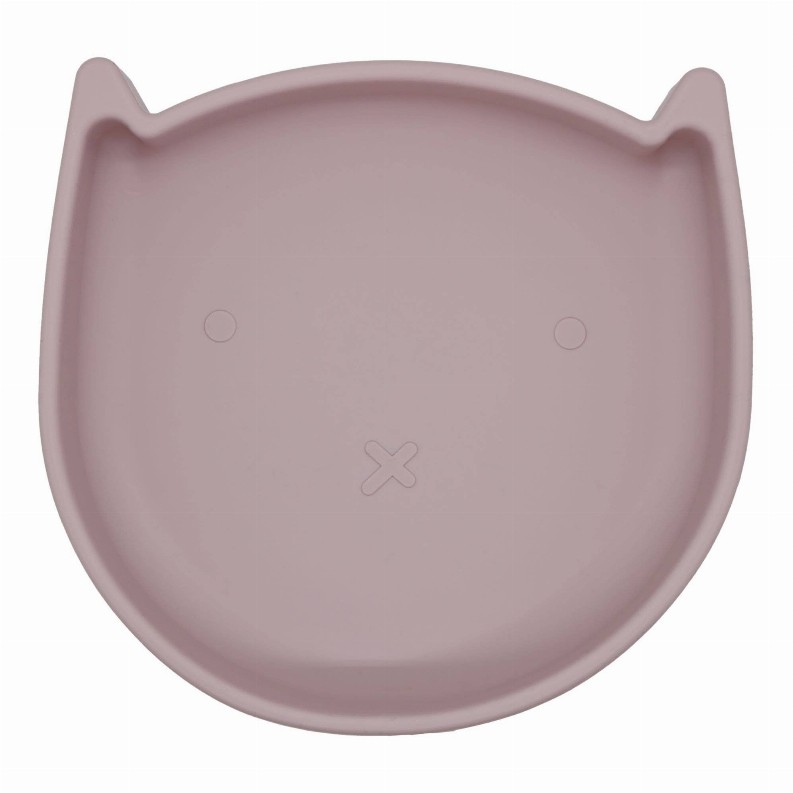 Silikitty Plate - Rose