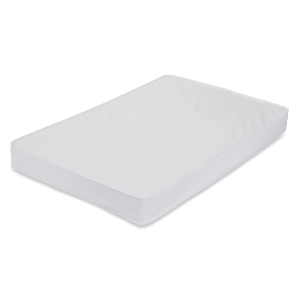 3" Waterproof Mini/Portable Crib Mattress Pad with Easy to Clean Cover For LA Baby Non-Full Size Cribs Only
