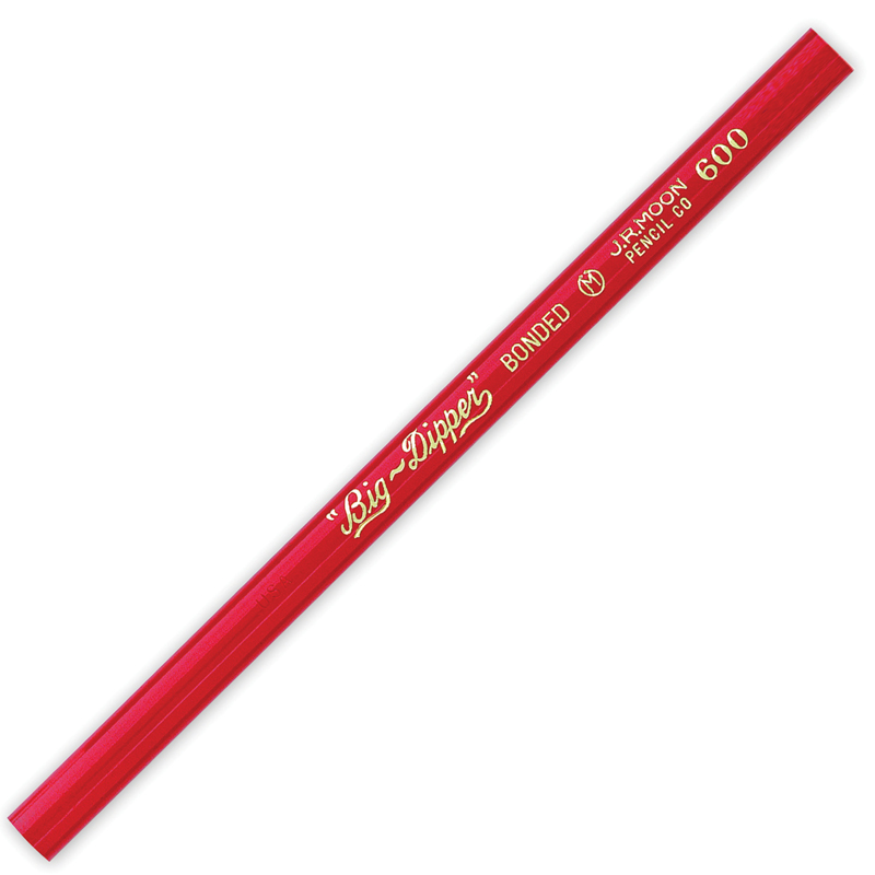 "Big-Dipper" Pencils, Without Eraser, 12 Per Pack, 3 Packs